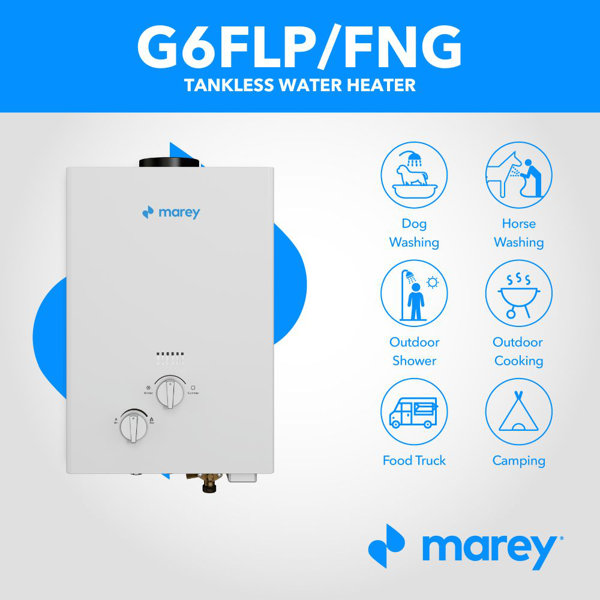 Marey 1.58 Gpm Tankless Water Heater Wayfair